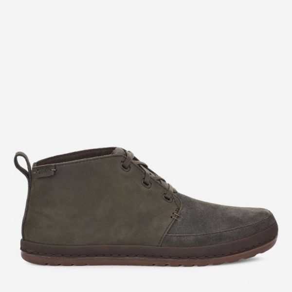 Teva - Men's Canyon Life Chukka - BLACK OLIVE - Click Image to Close