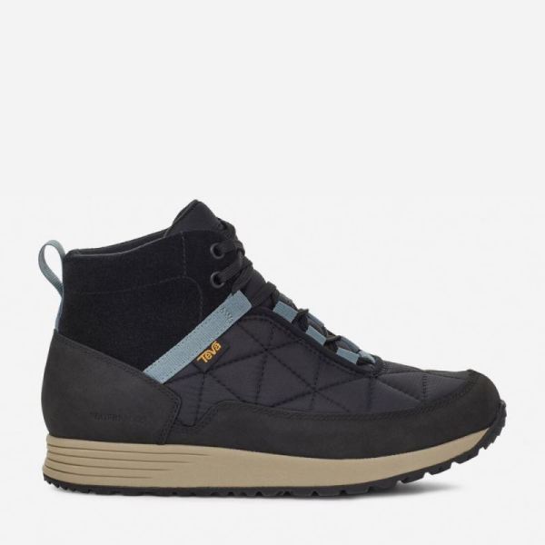 Teva - Women's Ember Commute Waterproof - BLACK/GREY - Click Image to Close