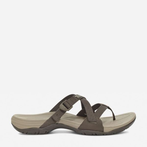 Teva - Women's Ascona Flip - CHOCOLATE CHIP - Click Image to Close