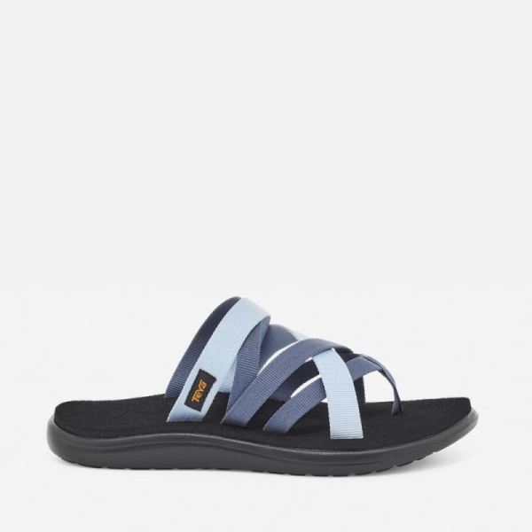 Teva - Women's Voya Zillesa - BLUE INDIGO/ CHAMBRAY BLUE - Click Image to Close