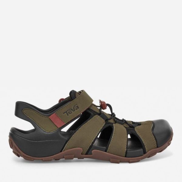 Teva - Men's Flintwood - DARK OLIVE - Click Image to Close