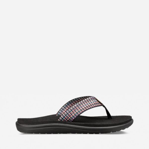 Teva - Women's Voya Flip - BAR STREET MULTI BLACK