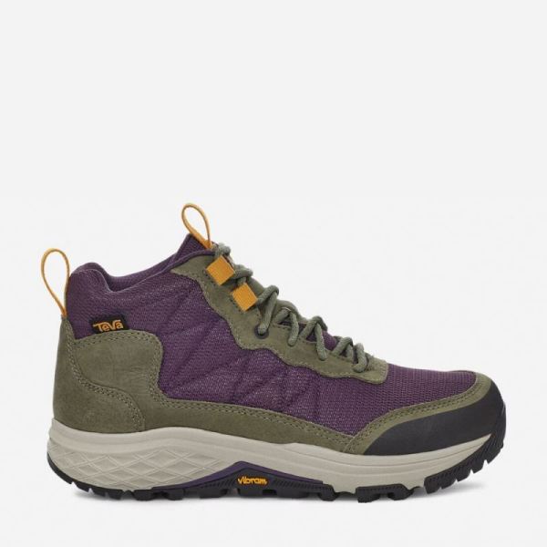 Teva - Women's Ridgeview Mid - OLIVE BRANCH/ PURPLE PENNANT - Click Image to Close