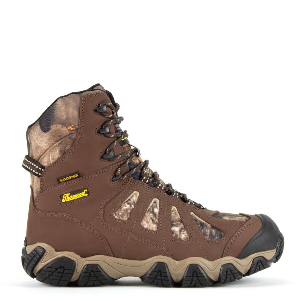 Thorogood Boots Crosstrex Series - Camo 8" Insulated Waterproof Hiker