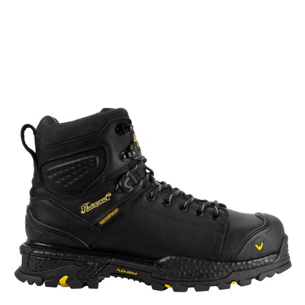 Thorogood Boots INFINITY FD SERIES - 6" Black Waterproof Safety Toe Boot - Click Image to Close