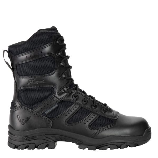 Thorogood Boots THE DEUCE Series - Waterproof - 8" Composite Safety Toe Tactical Side-zip - Click Image to Close