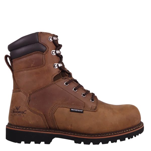 Thorogood Boots V-Series Waterproof/Insulated - 8" Crazyhorse Safety Toe - Click Image to Close