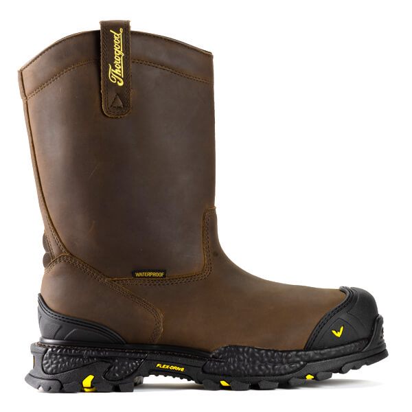 Thorogood Boots INFINITY FD SERIES - 11" Studhorse Waterproof Safety Toe Pull-On Wellington - Click Image to Close