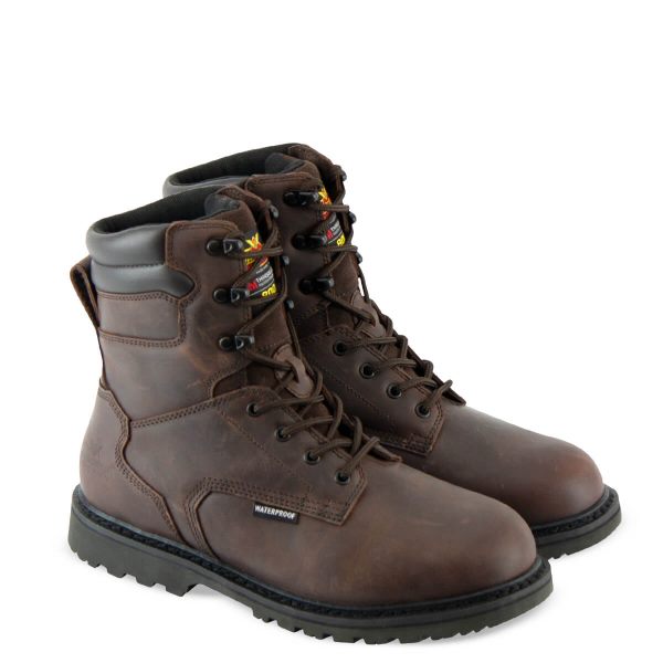 Thorogood Boots V-Series Waterproof/Insulated - 8" Crazyhorse - Click Image to Close