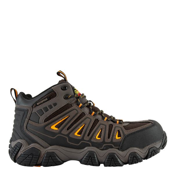 Thorogood Boots Crosstrex Series - Waterproof Safety Toe - Mid Cut Hiker - Click Image to Close