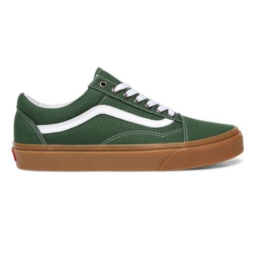 Vans Shoes | Gum Old Skool (Gum) Greener Pastures/True White - Click Image to Close