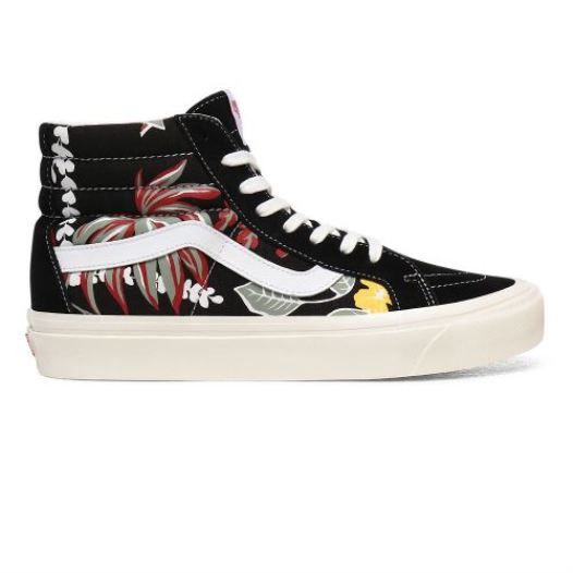 Vans Shoes | Anaheim Factory Sk8-Hi 38 DX (Anaheim Factory) Og Aloha/Og Black/Og Black - Click Image to Close