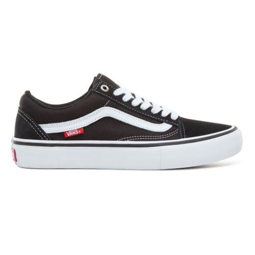 Vans Shoes | Old Skool Pro Black/White - Click Image to Close