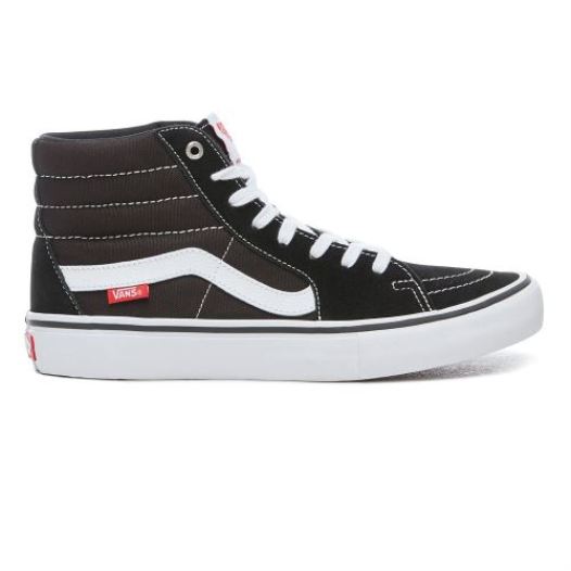 Vans Shoes | Sk8-Hi Pro Black/White - Click Image to Close