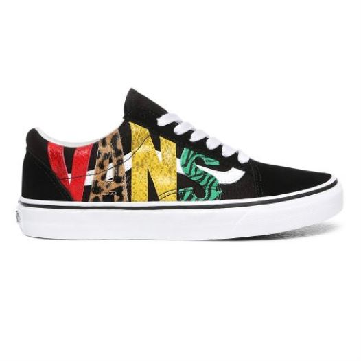 Vans Shoes | Multi Animal Old Skool (Multi Animal) Rasta/Black