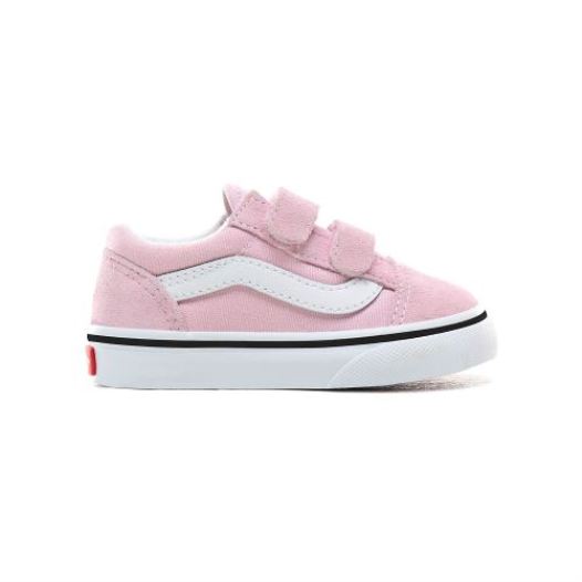 Vans Shoes | Old Skool V Toddler (1-4 years) Lilac Snow/True White - Click Image to Close