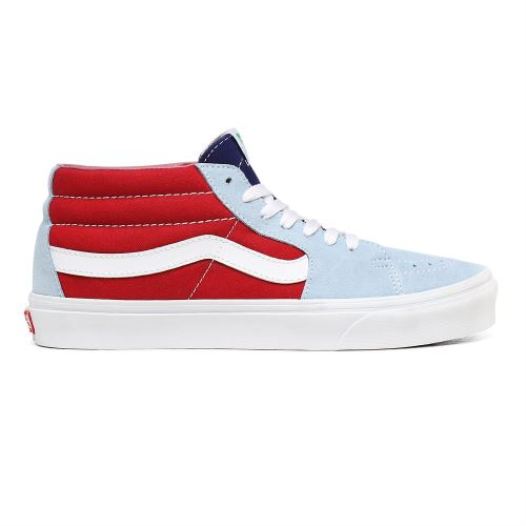 Vans Shoes | Sunshine Sk8-Mid (Sunshine) Multi/True White - Click Image to Close