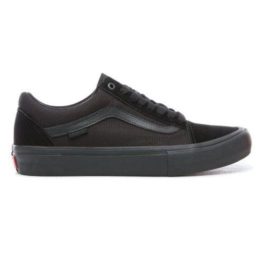 Vans Shoes | Old Skool Pro Blackout - Click Image to Close