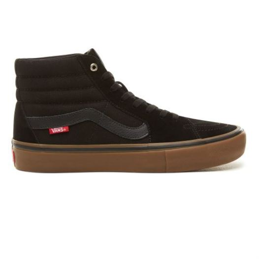 Vans Shoes | Sk8-Hi Pro Black-Gum - Click Image to Close