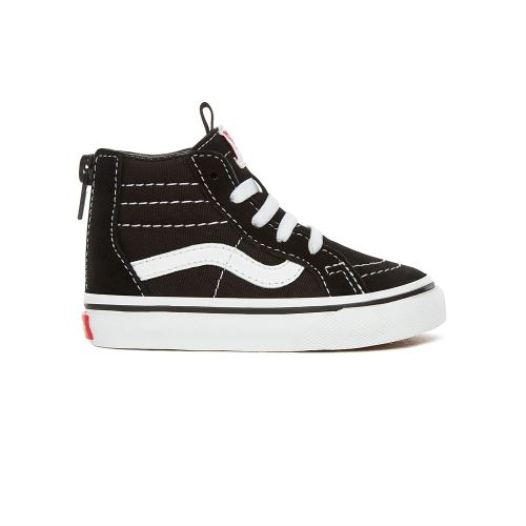 Vans Shoes | Sk8-Hi Zip Toddler (1-4 years) Black-White