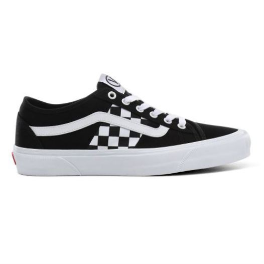 Vans Shoes | Check Bess NI (Check) black/true white - Click Image to Close