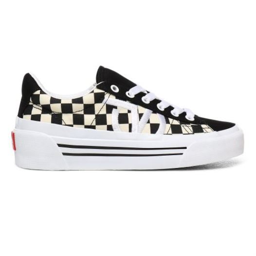 Vans Shoes | Checkerboard Sid NI (Checkerboard) True White/Black - Click Image to Close