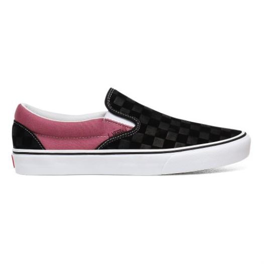 Vans Shoes | Deboss Checkerboard Classic Slip-On (Deboss Checkerboard) Black/Heather Rose