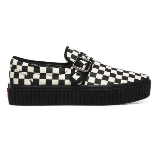 Vans Shoes | Style 47 Creeper Black/Classic White - Click Image to Close