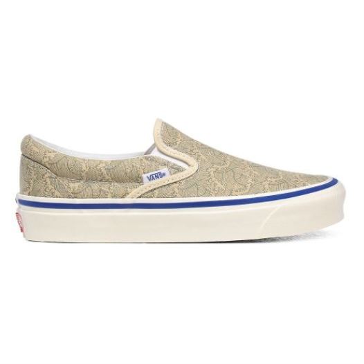 Vans Shoes | Anaheim Factory Classic Slip-On 98 DX (Anaheim Factory) Og Wave/Og Cream - Click Image to Close