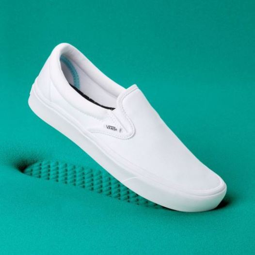 Vans Shoes | Comfycush Slip-On (Classic) True White