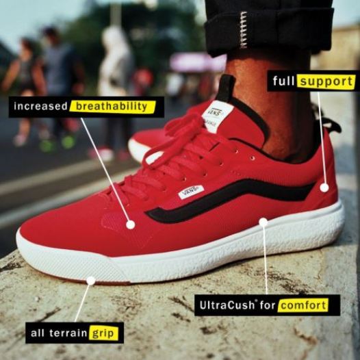 Vans Shoes | UltraRange EXO Red