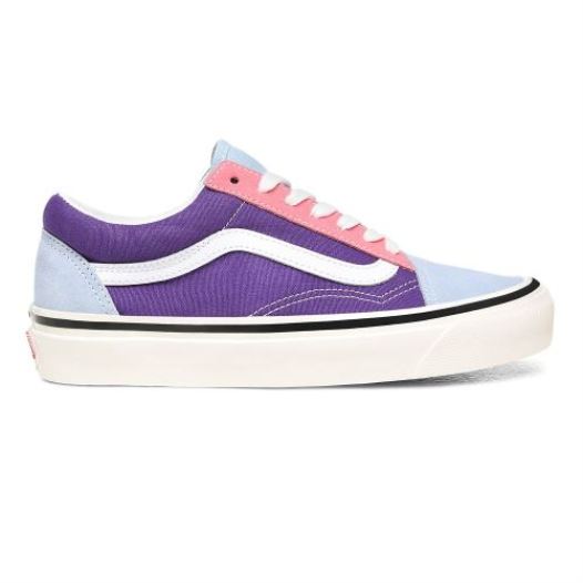 Vans Shoes | Anaheim Factory Old Skool 36 DX (Anaheim Factory) Og Light Blue/Og Purple/Og Pink - Click Image to Close