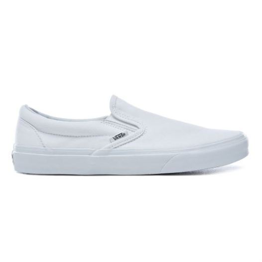 Vans Shoes | Classic Slip-On True White - Click Image to Close