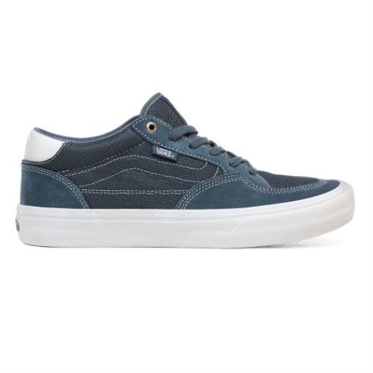 Vans Shoes | Mirage Rowan Zorilla Pro (Mirage) Blue/White - Click Image to Close