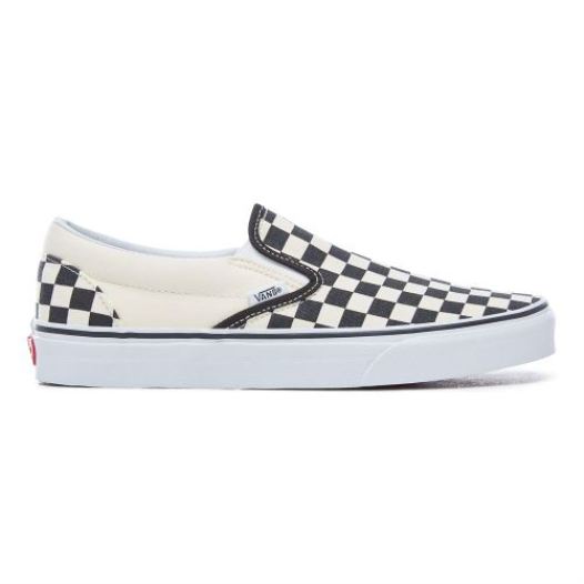 Vans Shoes | Checkerboard Classic Slip-On Black-White Checkerboard - Click Image to Close