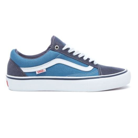 Vans Shoes | Old Skool Pro Navy/White - Click Image to Close