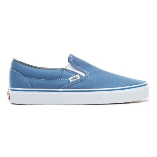 Vans Shoes | Classic Slip-On Navy - Click Image to Close