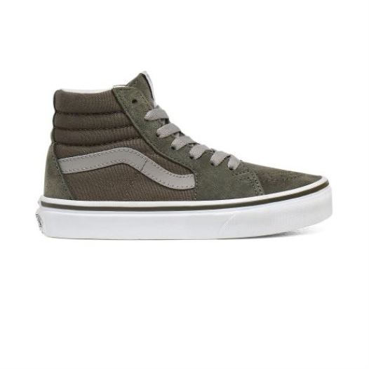 Vans Shoes | Sk8-Hi Youth (8-14 years) Grape Leaf/Drizzle - Click Image to Close