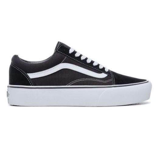 Vans Shoes | Platform Old Skool Black/White