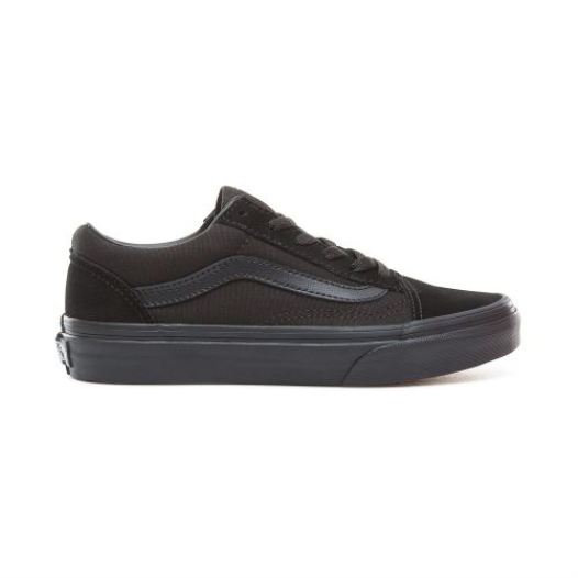 Vans Shoes | Old Skool Kids (4-8 years) Black - Click Image to Close