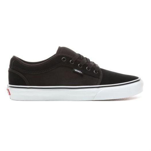 Vans Shoes | Suede Chukka Low (Suede) Black/True White - Click Image to Close