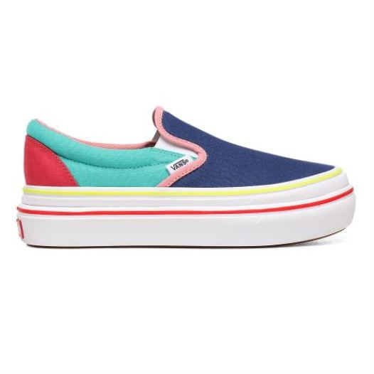 Vans Shoes | Ramp Tested Super ComfyCush Slip-On (Ramp Tested) True Navy/Pink Icing