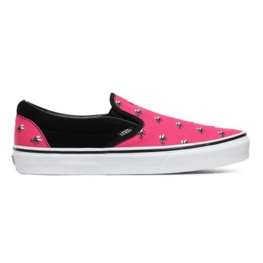 Vans Shoes | Trap Fly Classic Slip-On (Trap Fly) Fuchsia Purple/True White