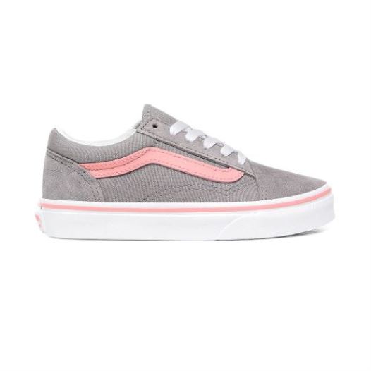 Vans Shoes | Pop Old Skool Kids (4-8 years) (Pop) Frost Gray/Pink Icing