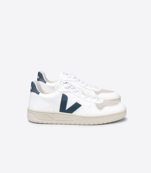 VEJA | WOMENS V-10 CWL WHITE CALIFORNIA - Click Image to Close