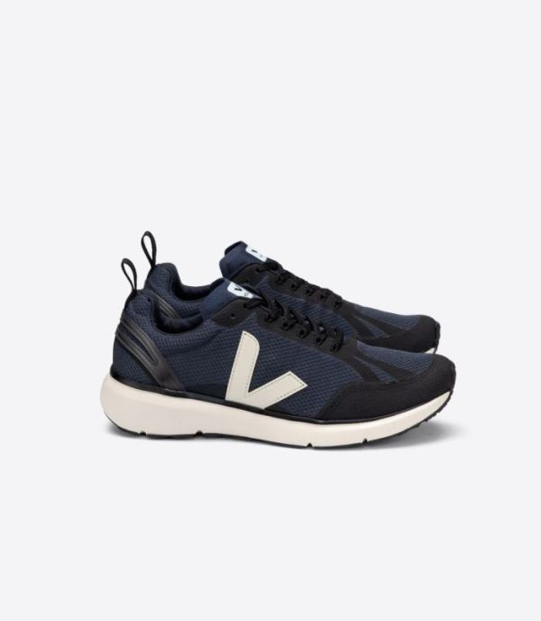 VEJA | WOMENS CONDOR 2 ALVEOMESH NAUTICO PIERRE BLACK