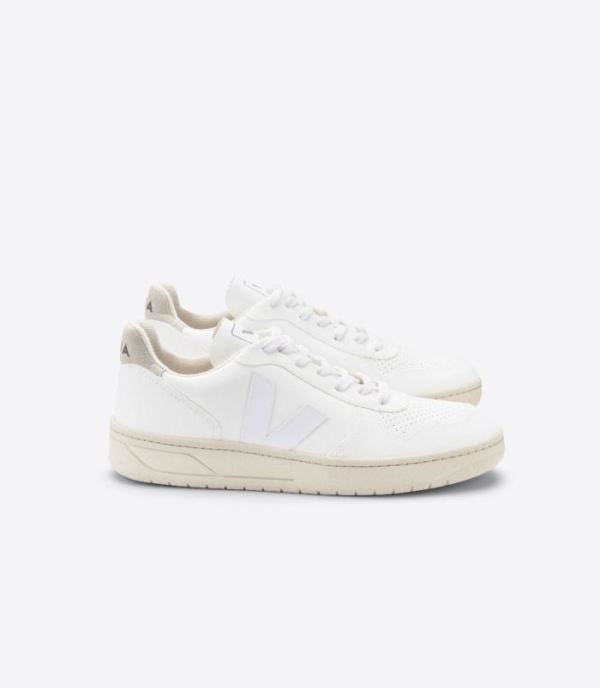 VEJA | WOMENS VSTORE V-10 WHITE WHITE NATURAL - Click Image to Close