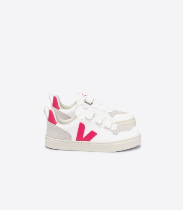 VEJA | KIDS V-10 CWL WHITE MIA - Click Image to Close