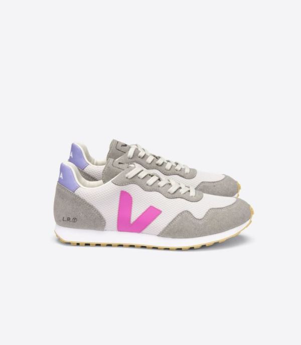 VEJA | WOMENS SDU REC ALVEOMESH LIGHT-GREY ULTRAVIOLET - Click Image to Close