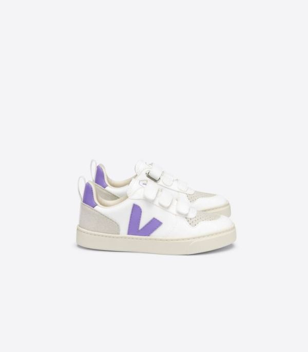 VEJA | KIDS V-10 CWL WHITE LAVANDE